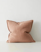 FIORE LINEN BLEND CHENILLE CUSHION 50 X 50CM choose from 9 colours