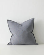FIORE LINEN BLEND CHENILLE CUSHION 50 X 50CM choose from 9 colours