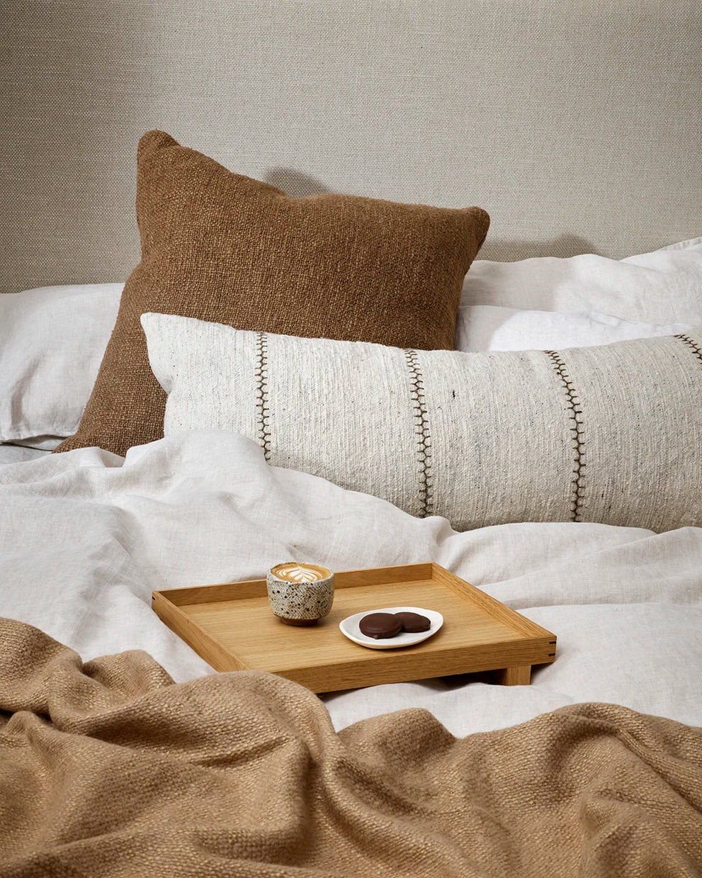 Baya Cyprian Cushion - Cocoa |  - Three Sizes