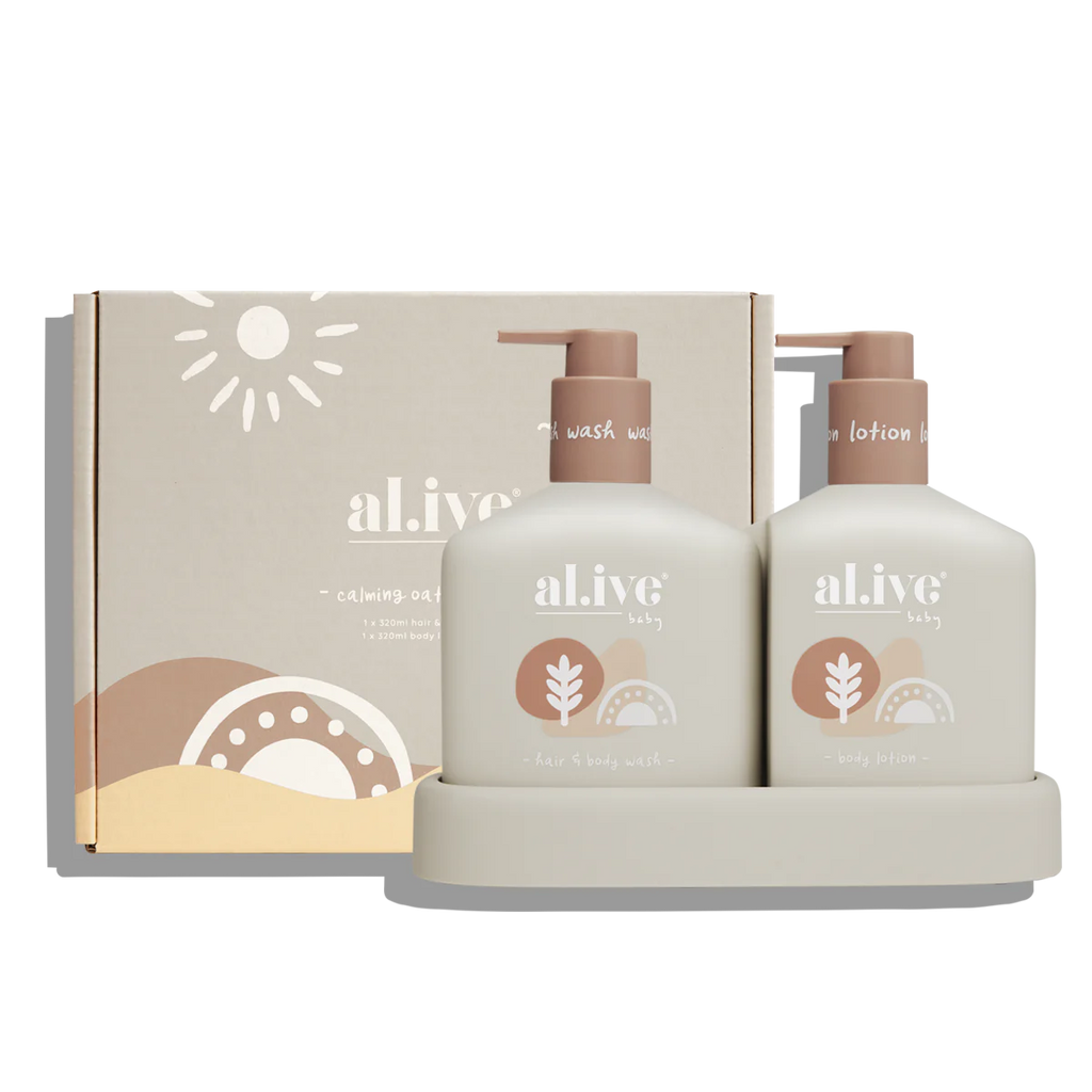 Al.ive Calming Oatmeal Baby Duo