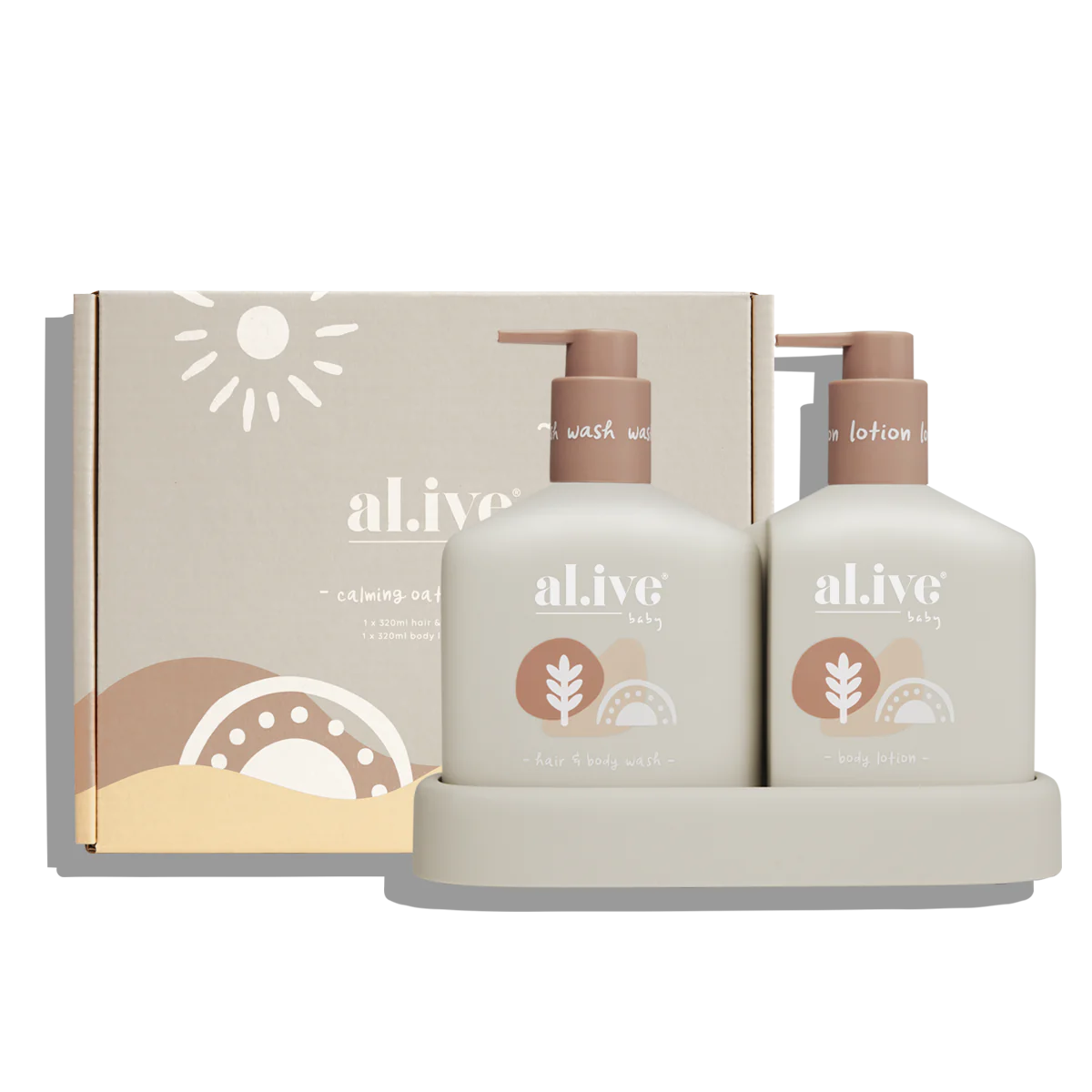 Al.ive Calming Oatmeal Baby Duo