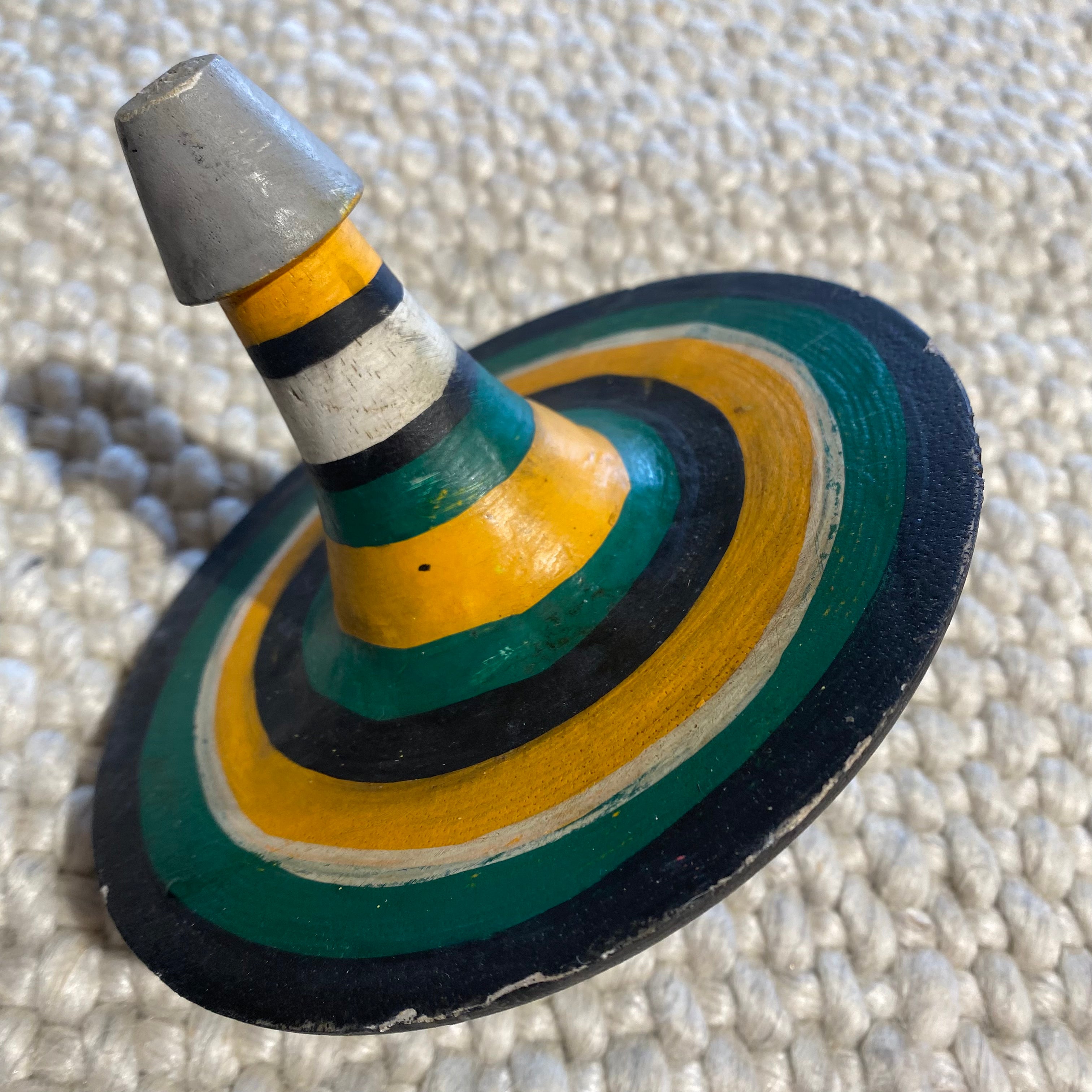 Vintage Spinning Top - Large