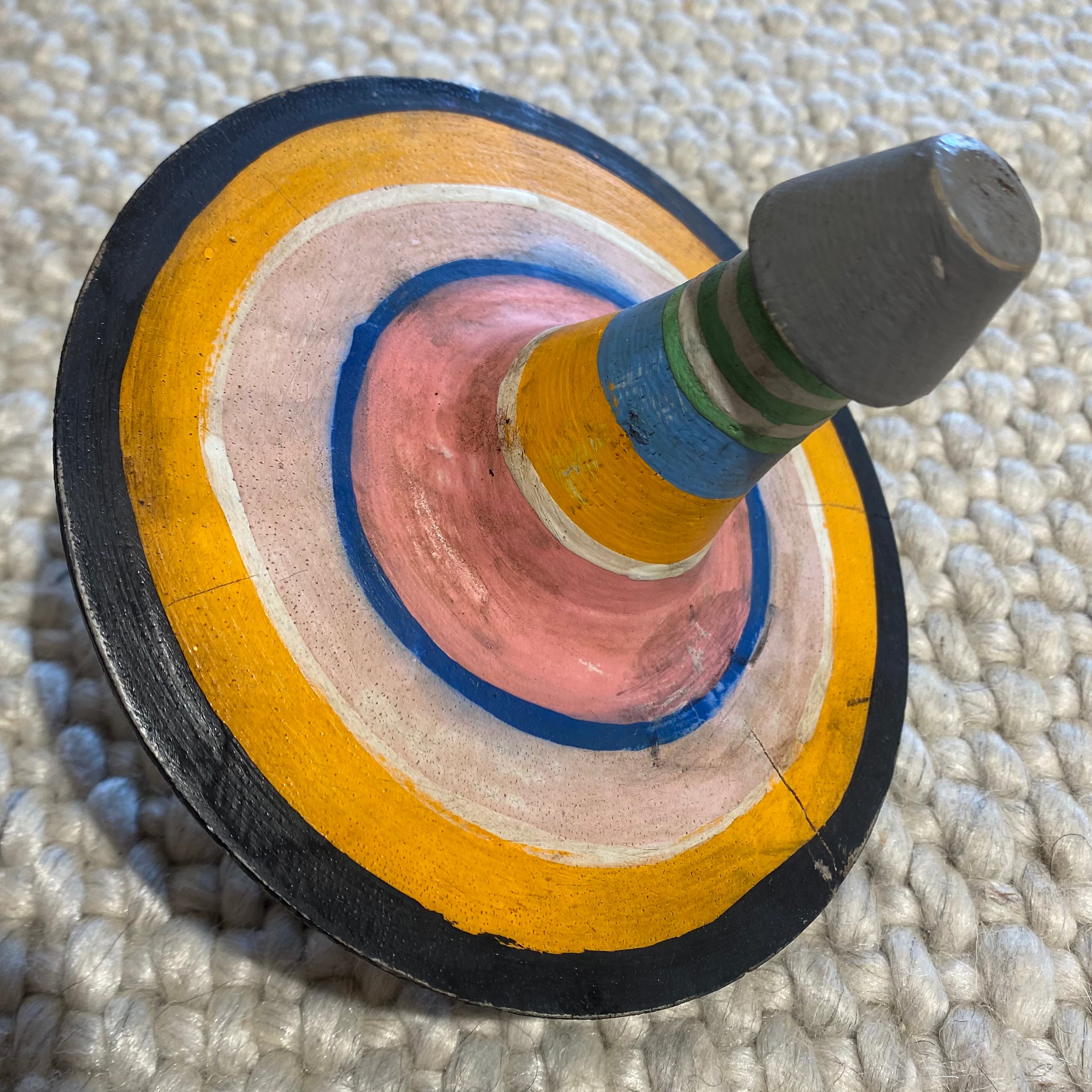 Vintage Spinning Top - Large