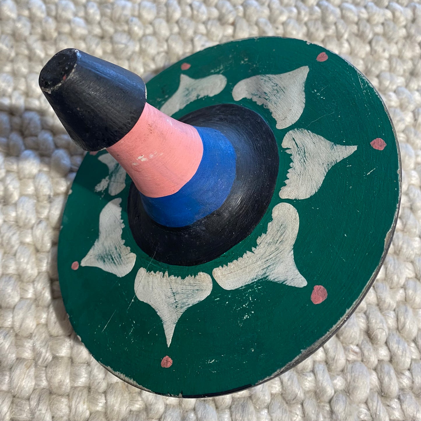 Vintage Spinning Top - Large