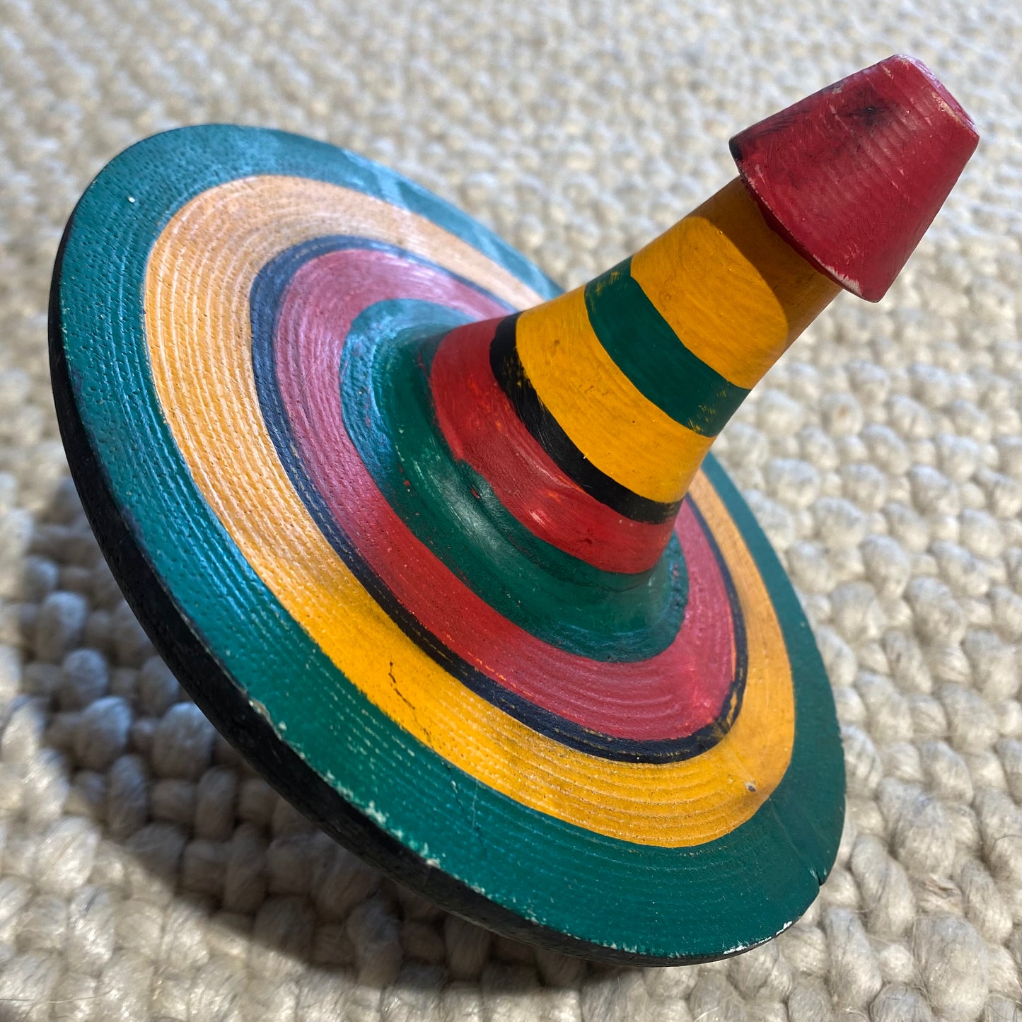 Vintage Spinning Top - Large