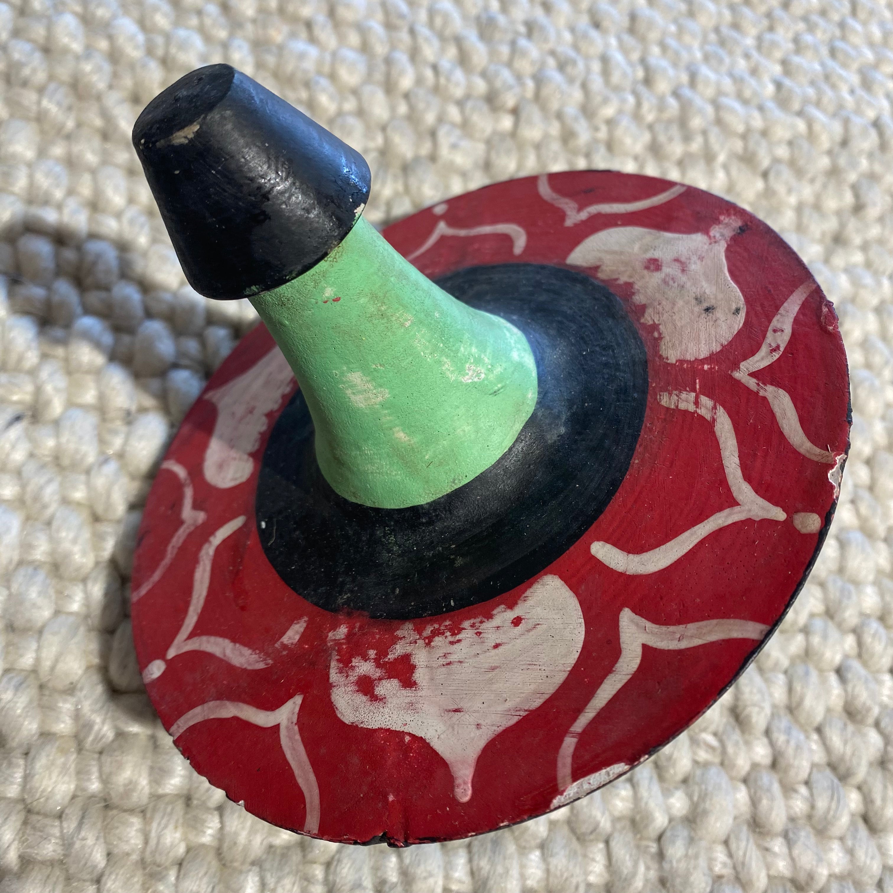 Vintage Spinning Top - Large