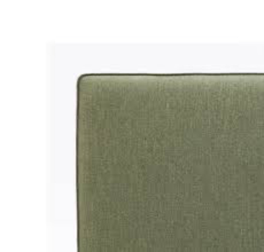 Piped Edge Headboard | Olive King/Super King - pre order