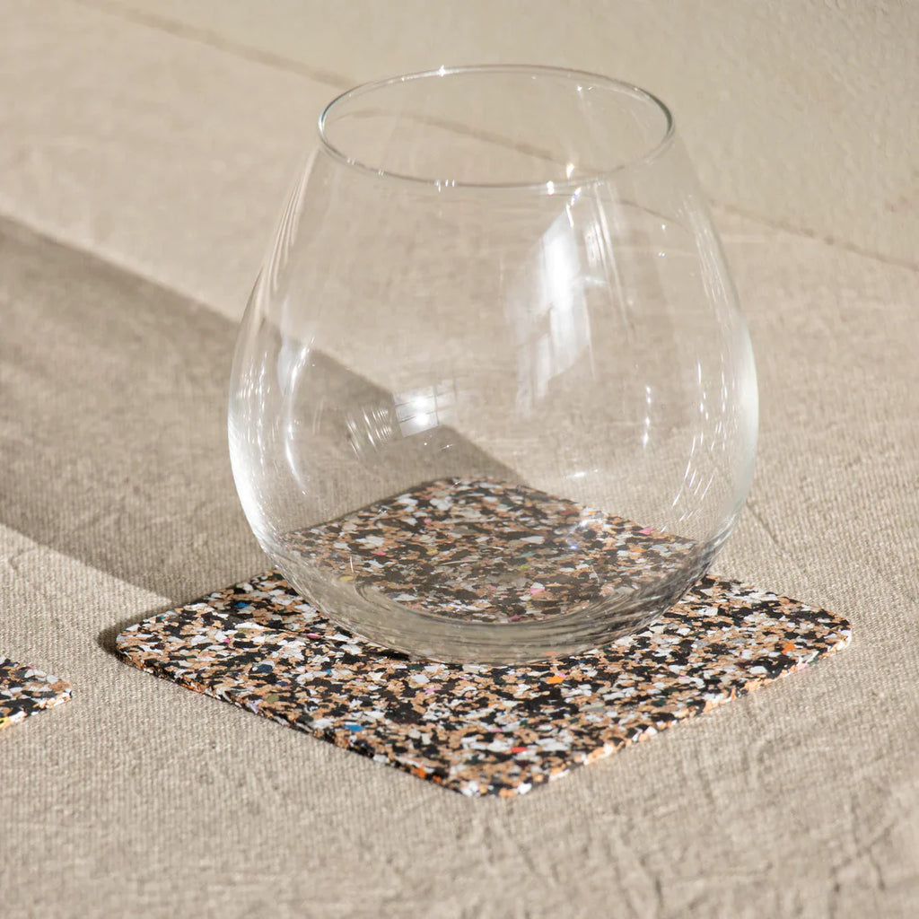 LIGA BEACH CLEAN SQUARE COASTER -SET OF 4