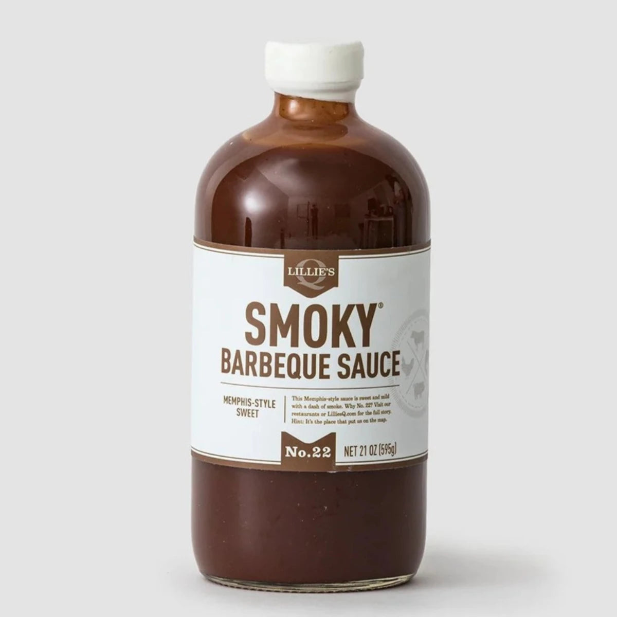 Lillie's Q Smoky BBQ Sauce, 473mL bottle