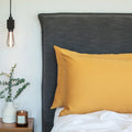 Nott Twin Pack Mustard Pillowcases