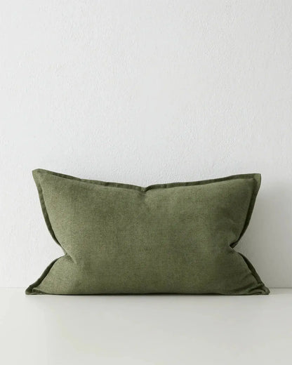 FIORE LINEN BLEND CHENILLE CUSHION 40 X 60CM choose from 9 colours