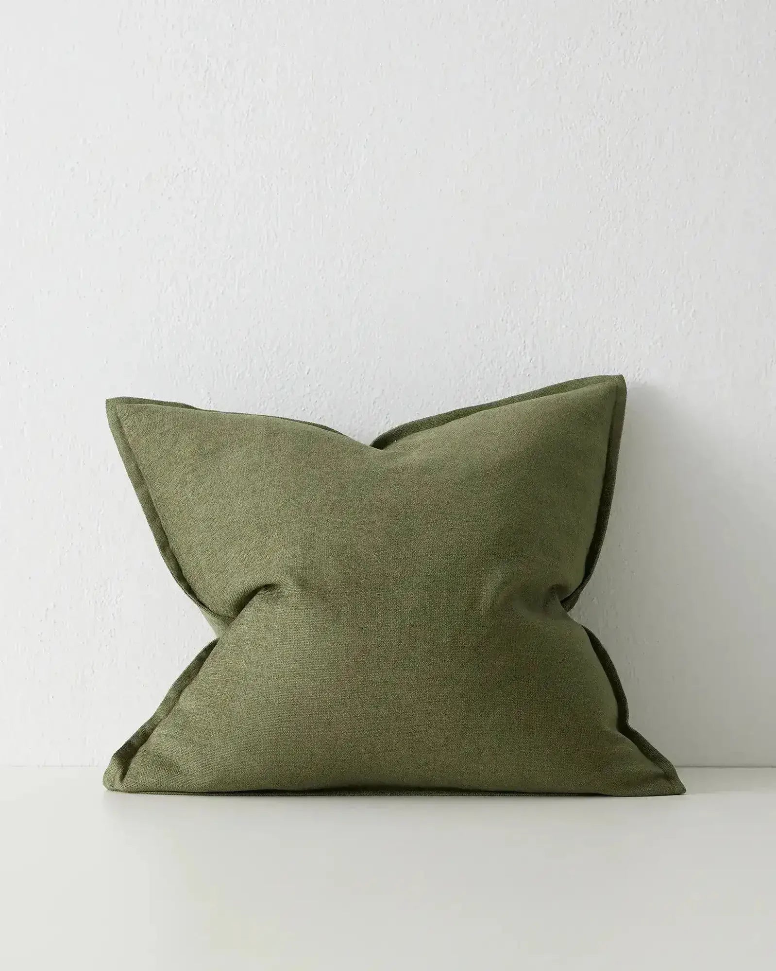 FIORE LINEN BLEND CHENILLE CUSHION 50 X 50CM choose from 9 colours