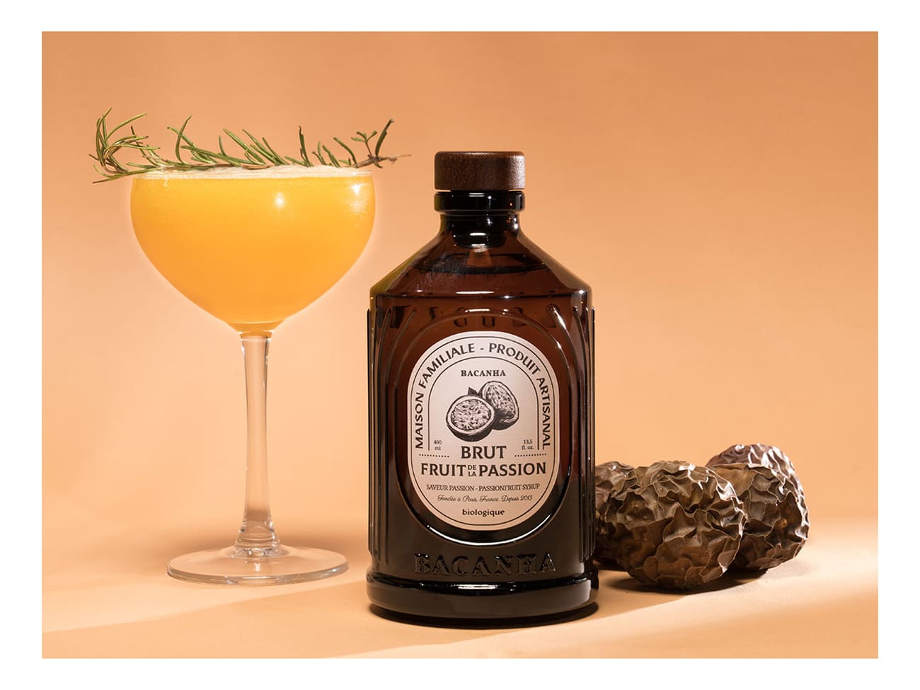 Organic Passion fruit Syrup