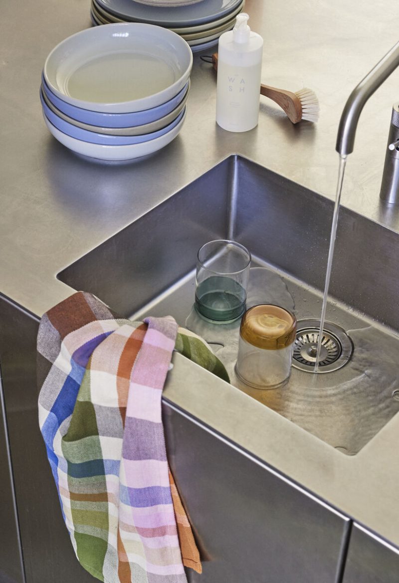 Hubsch Playful Tea Towels Multicolour