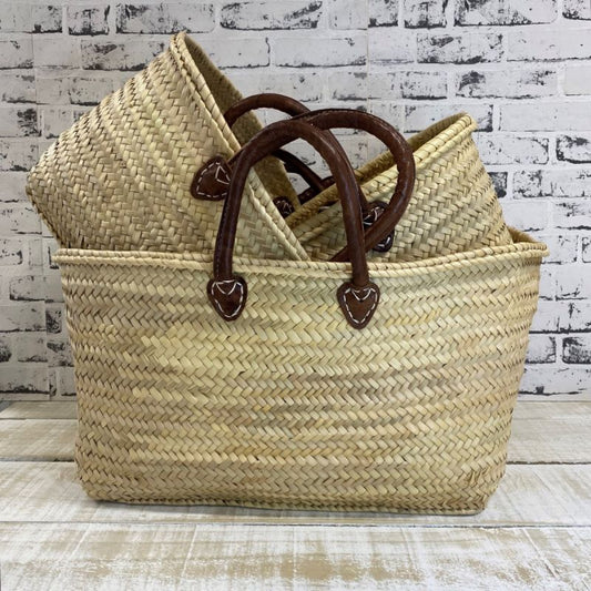 French Market Basket - Safi -  3 sizes