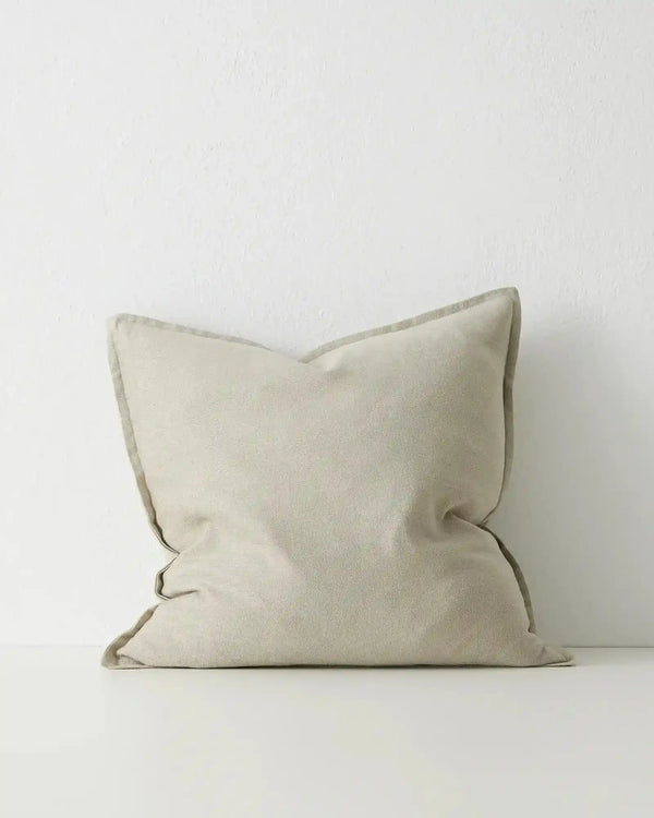 FIORE LINEN BLEND CHENILLE CUSHION 50 X 50CM choose from 9 colours