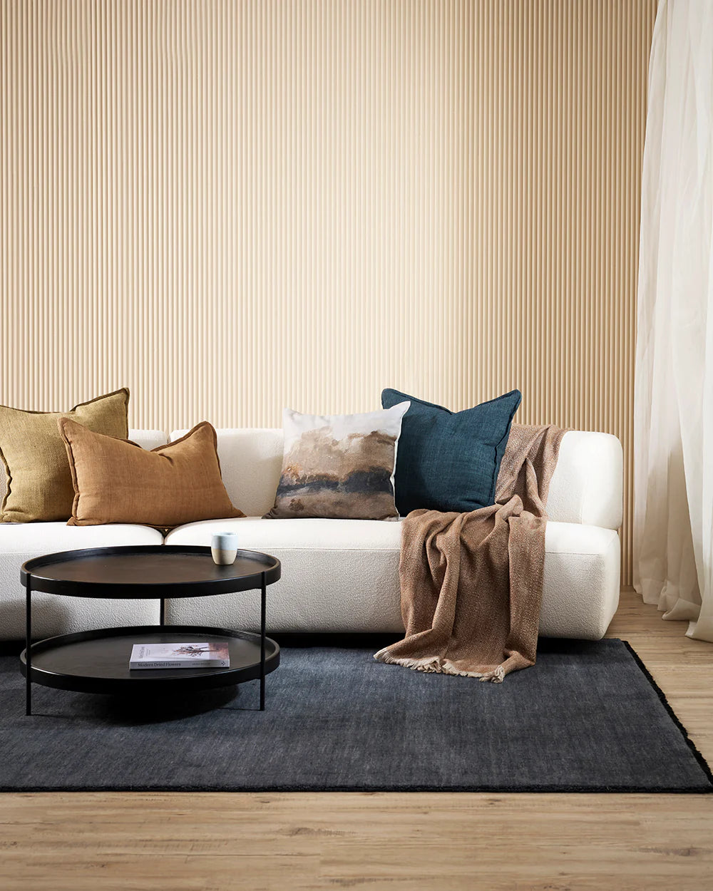 Sandringham Floor Rug - Storm Blue preorder