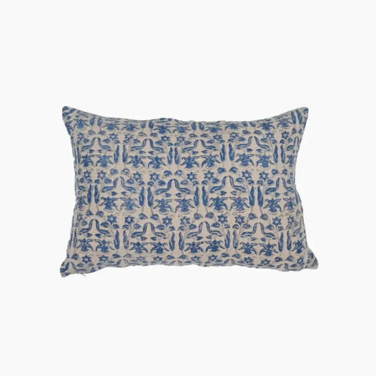 PETRO FLORAL AZURE CUSHION