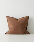 FIORE LINEN BLEND CHENILLE CUSHION 50 X 50CM choose from 9 colours