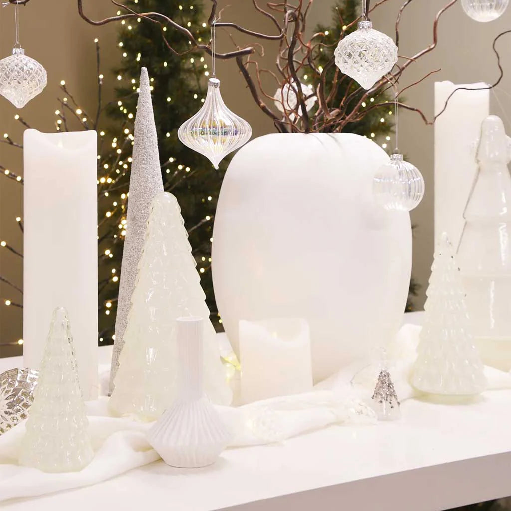 Glass Tree Mini- White Finish