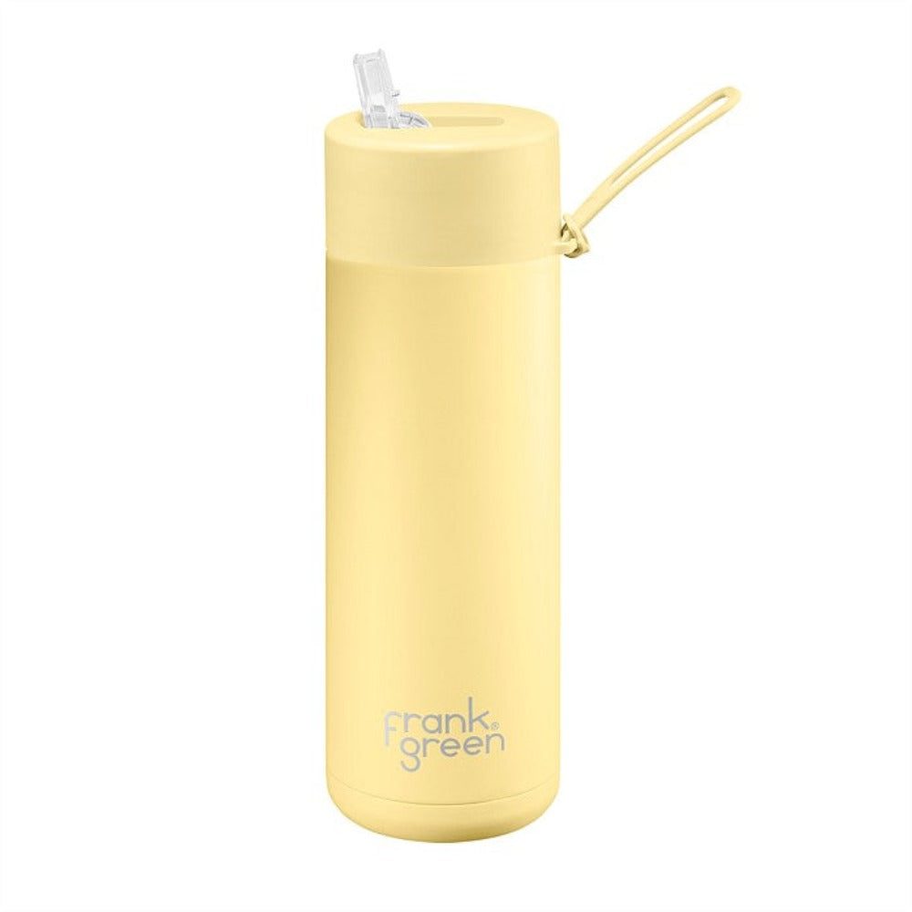 Frank Green Ceramic Reusable Bottle 20oz STRAW LID