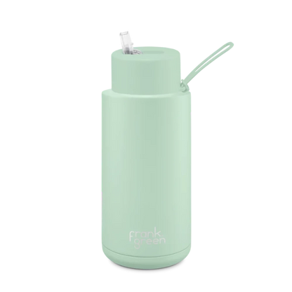 Frank Green Ceramic Reusable Bottle 34oz Straw Lid