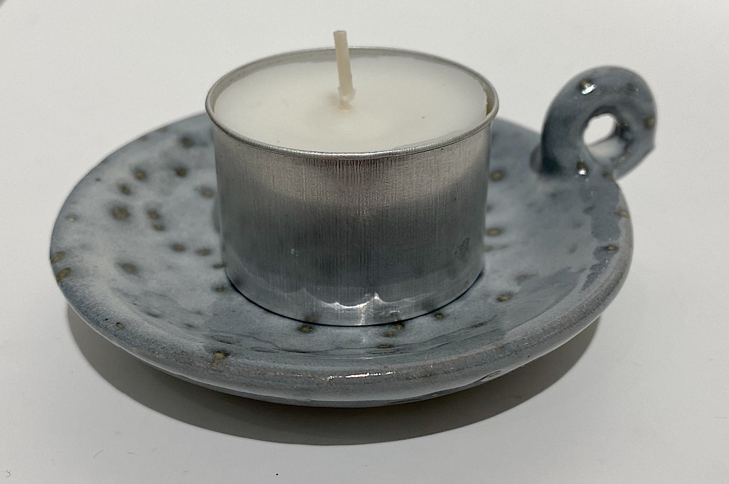Candle stand, Freja, Light blue