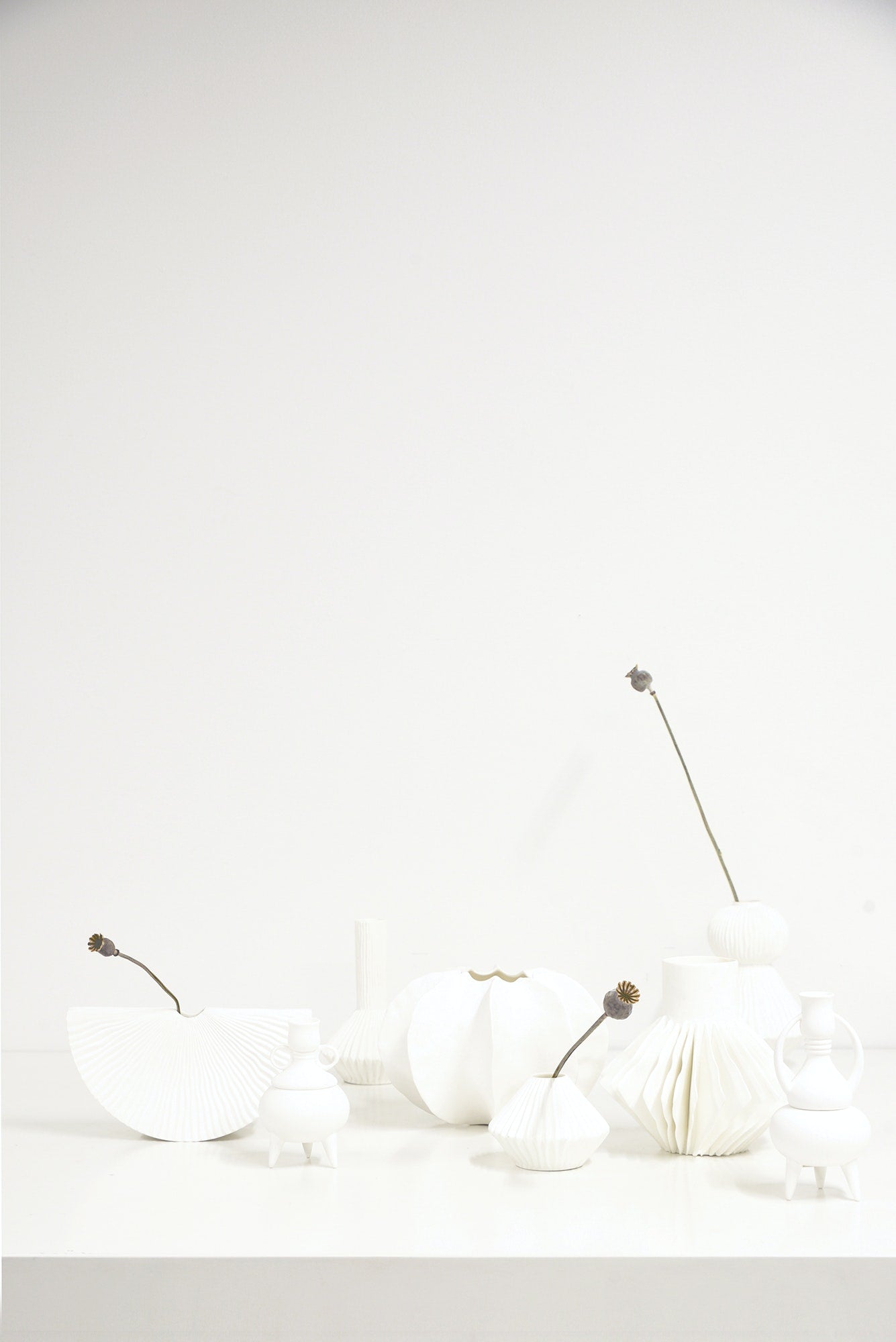 Sophie Box & Candleholder - White