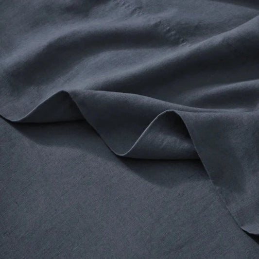 ravello flat sheet - denim