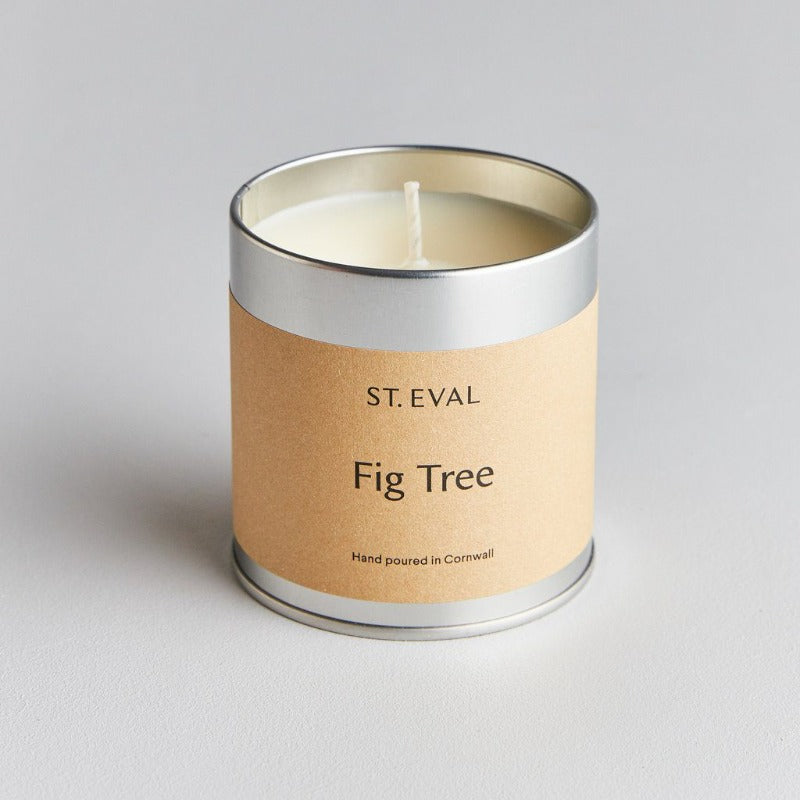 St Eval Fig Tree Scented Candle Tin