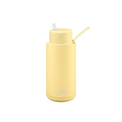 Frank Green Ceramic Reusable Bottle 34oz Straw Lid