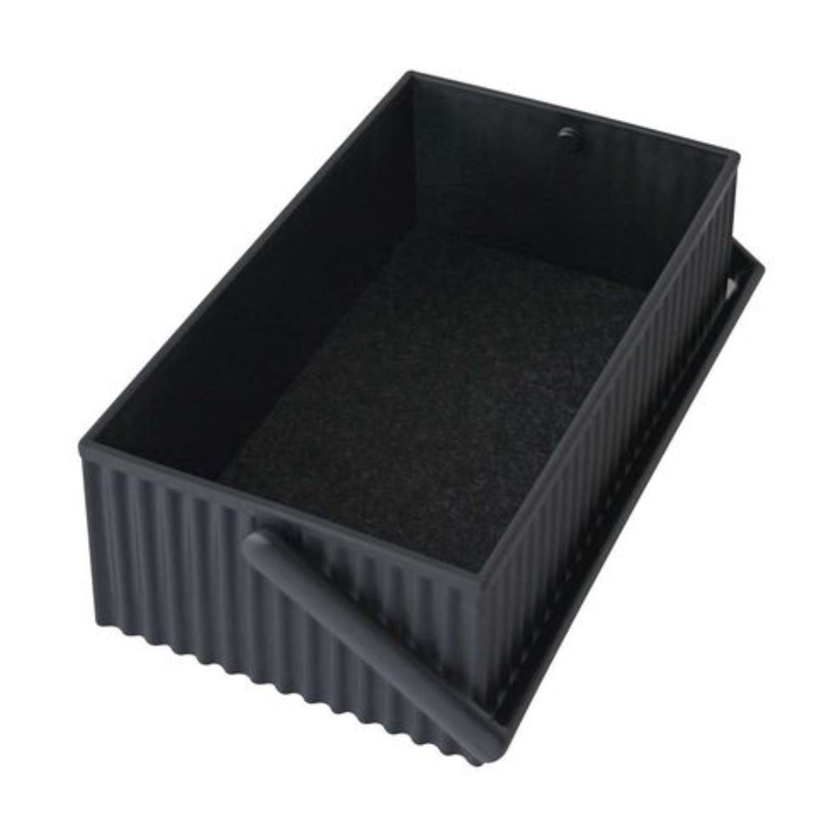 Hachiman Omnioffre Stacking Storage Box Black - choose from 3 sizes