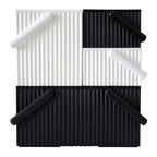 Hachiman Omnioffre Stacking Storage Box Black - choose from 3 sizes