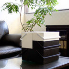 Hachiman Omnioffre Stacking Storage Box Black - choose from 3 sizes