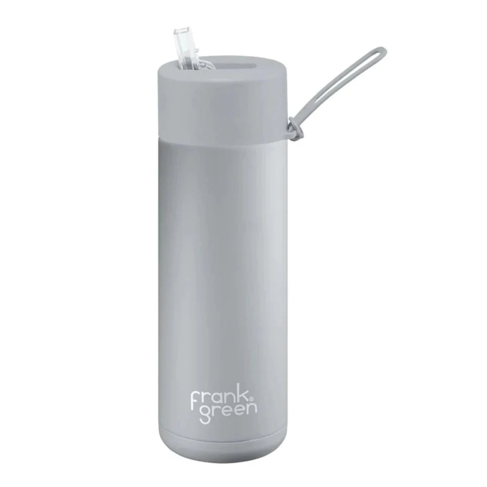 Frank Green Ceramic Reusable Bottle 20oz STRAW LID
