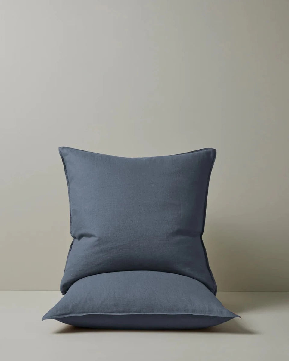 ravello pillowcase pair - denim