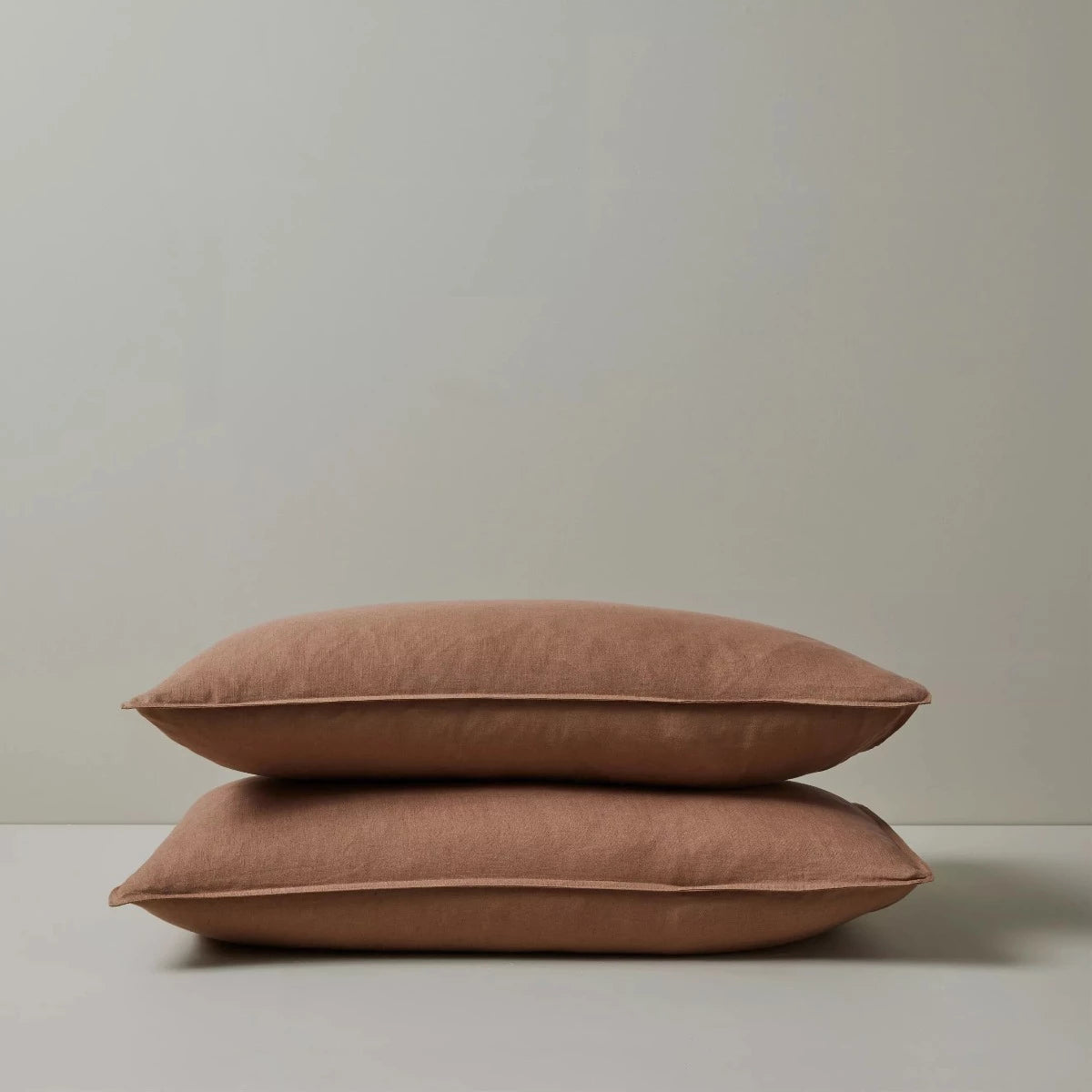 Ravello pillowcase pair - biscuit