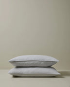 ravello pillowcase pair - silver