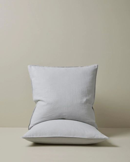 ravello pillowcase pair - silver