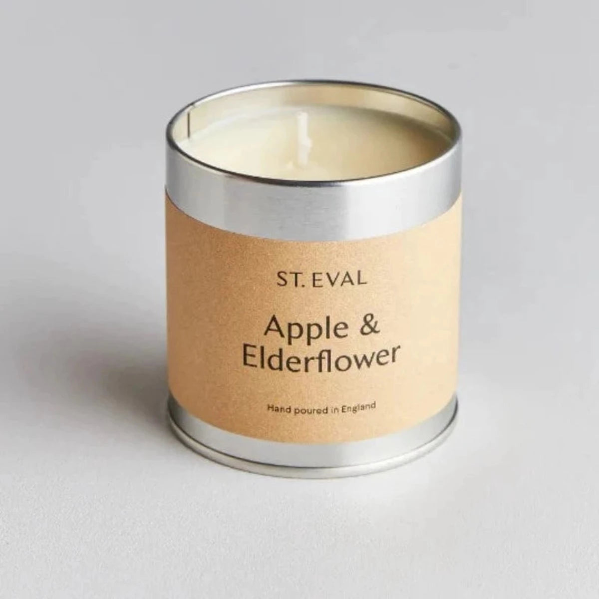 St. Eval Scented Tin Candle - Apple and Elderflower
