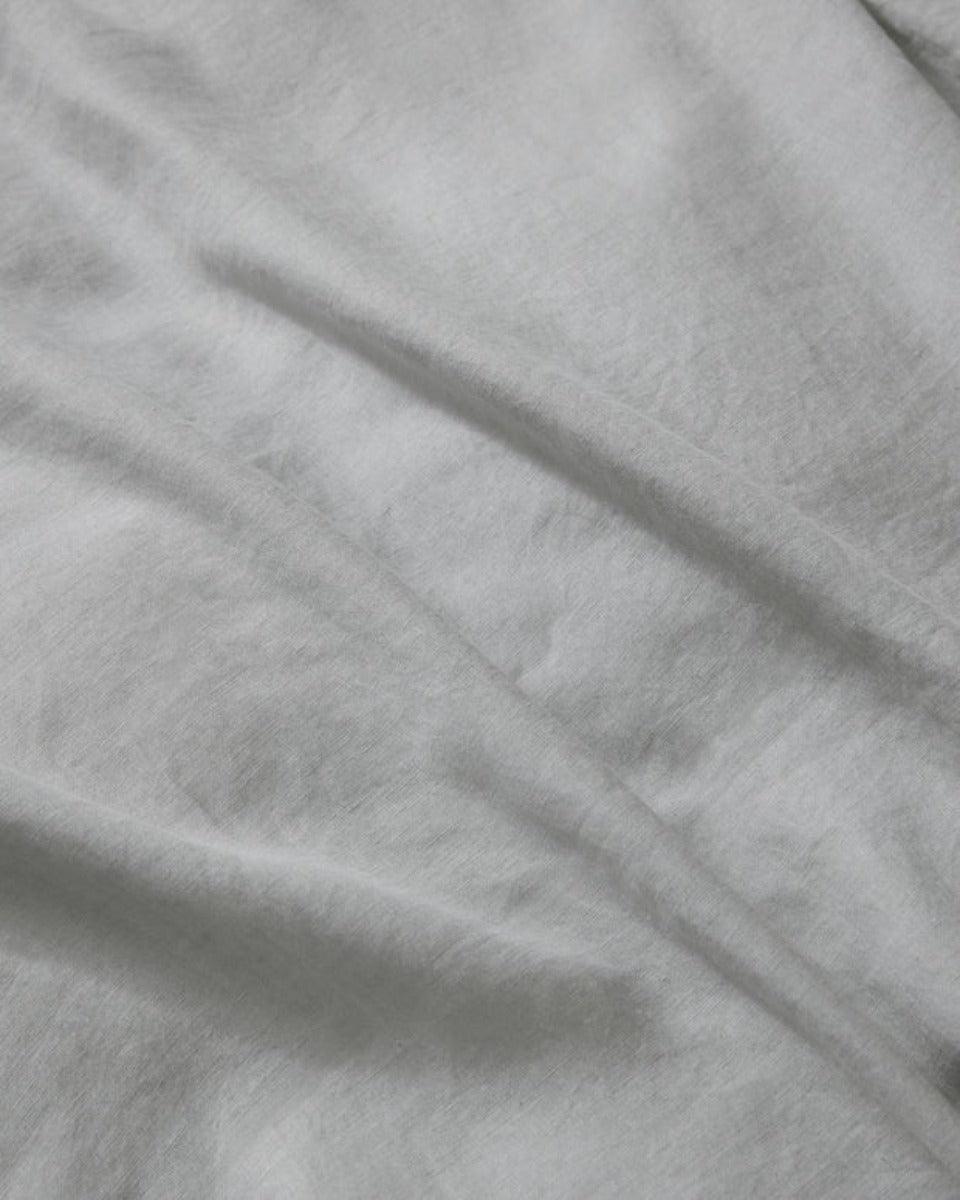 ravello flat sheet - silver