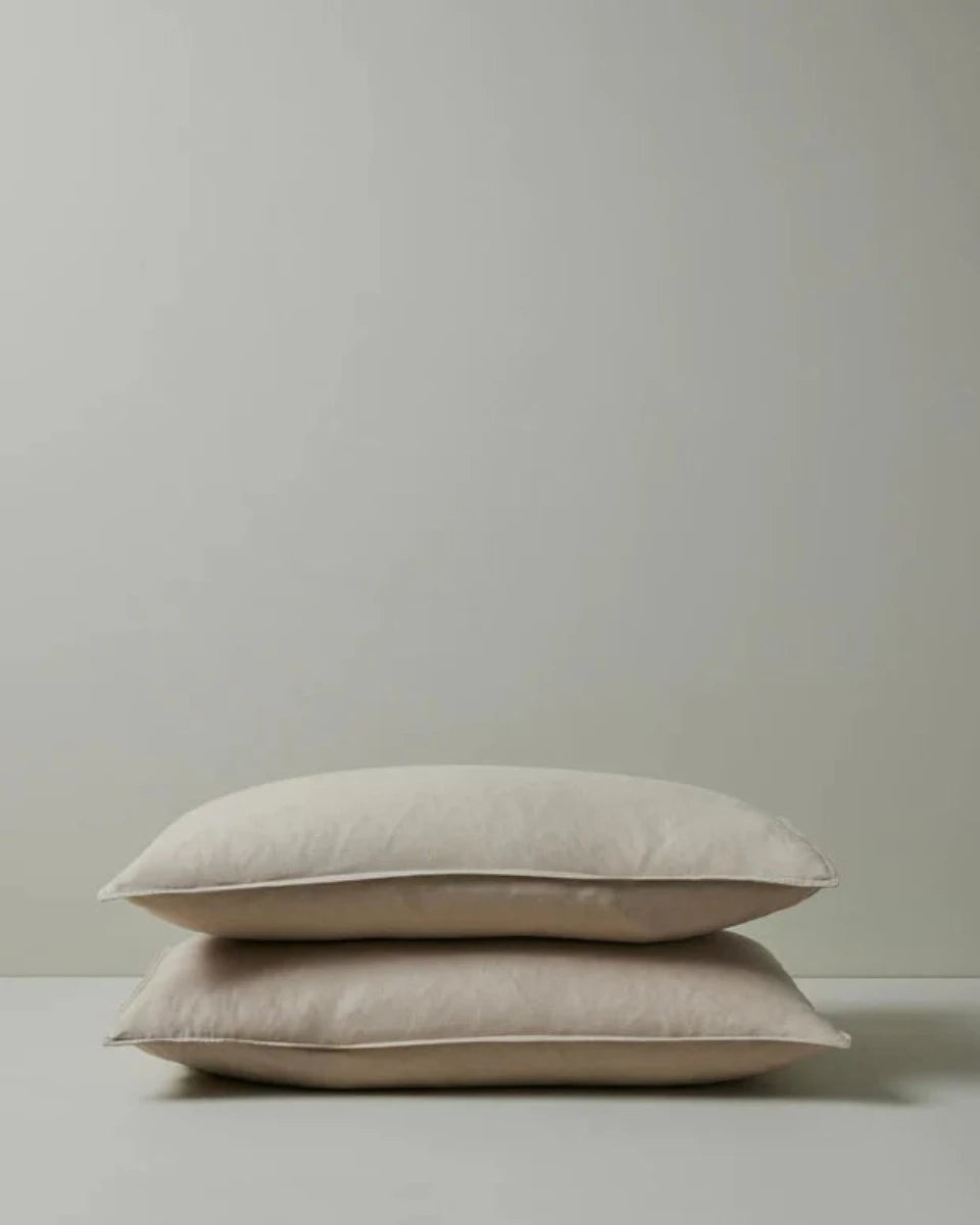 ravello pillowcase pair - shell