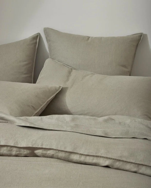 ravello pillowcase pair - caper