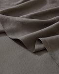 ravello flat sheet - charcoal