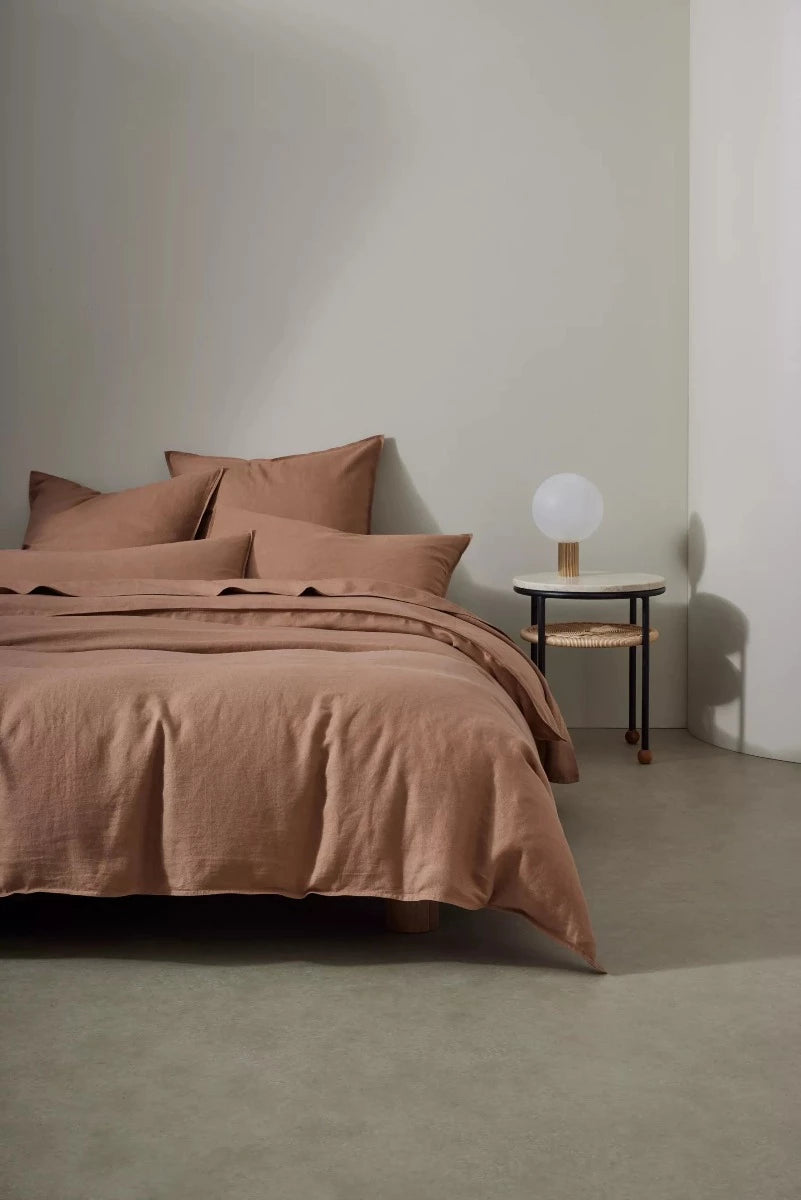 Ravello pillowcase pair - biscuit