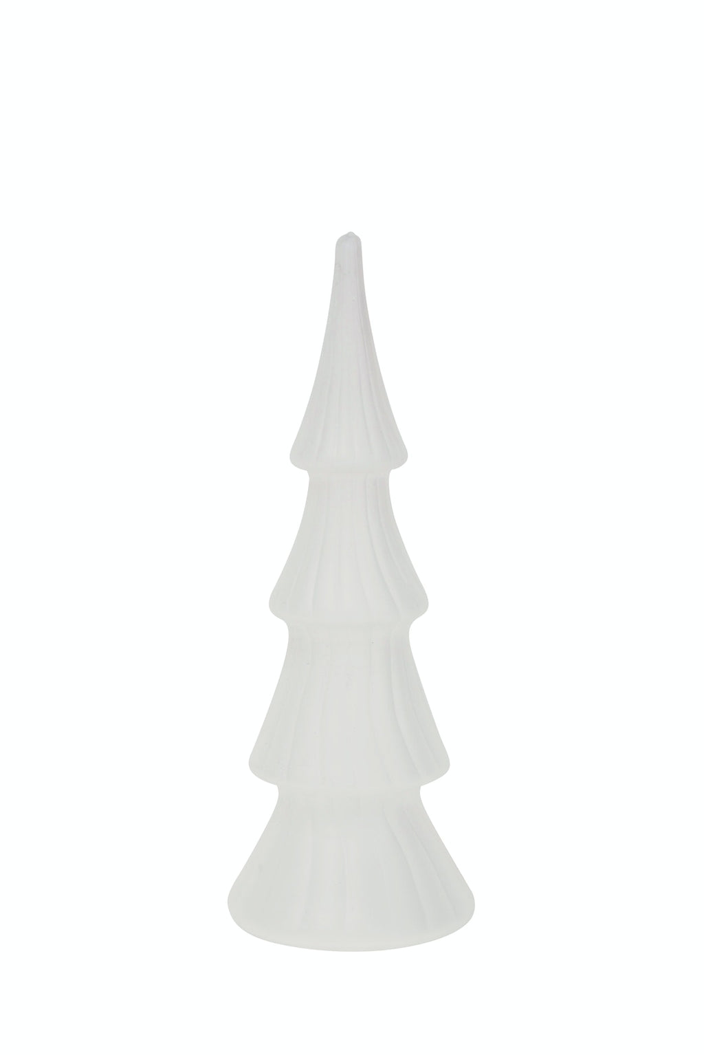 Tiered Glass Tree  Frosted - 3 sizes