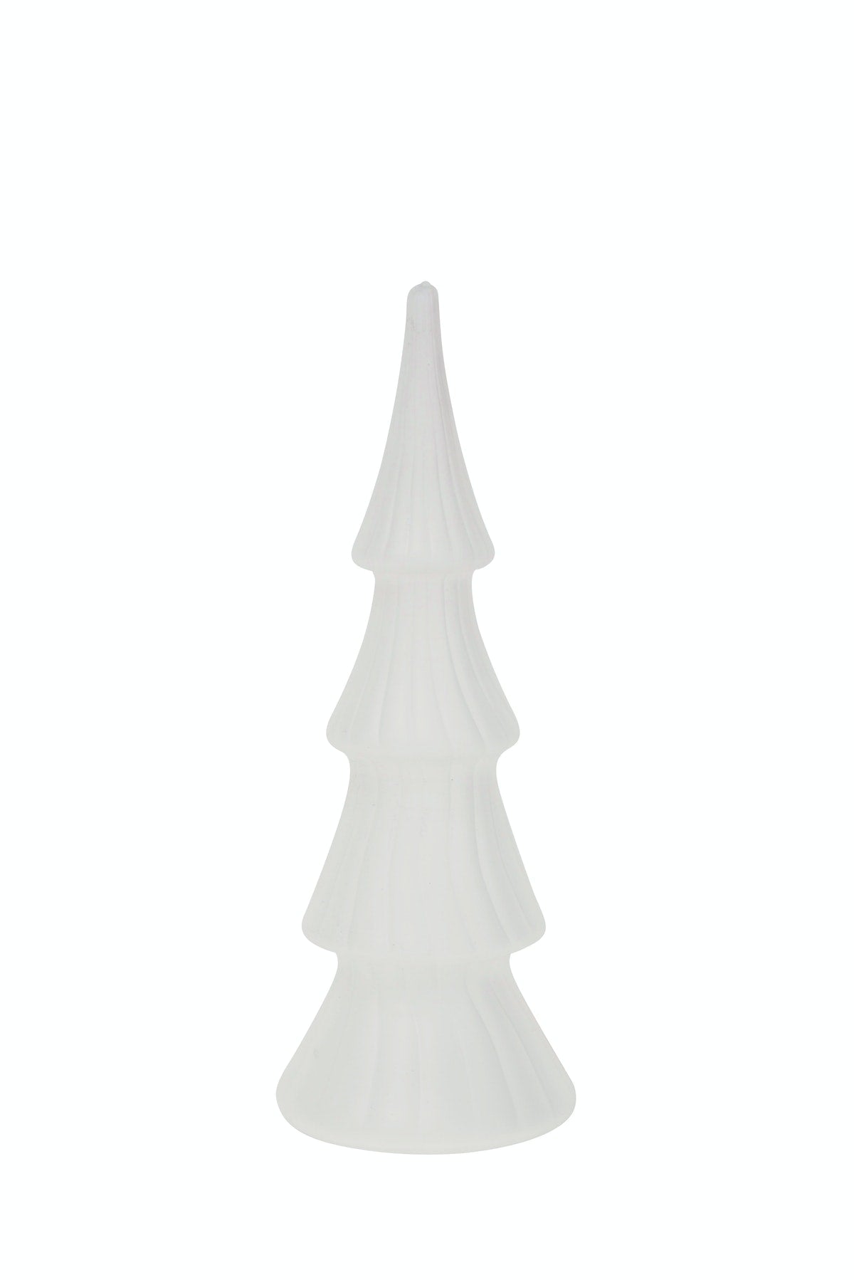Tiered Glass Tree  Frosted - 3 sizes