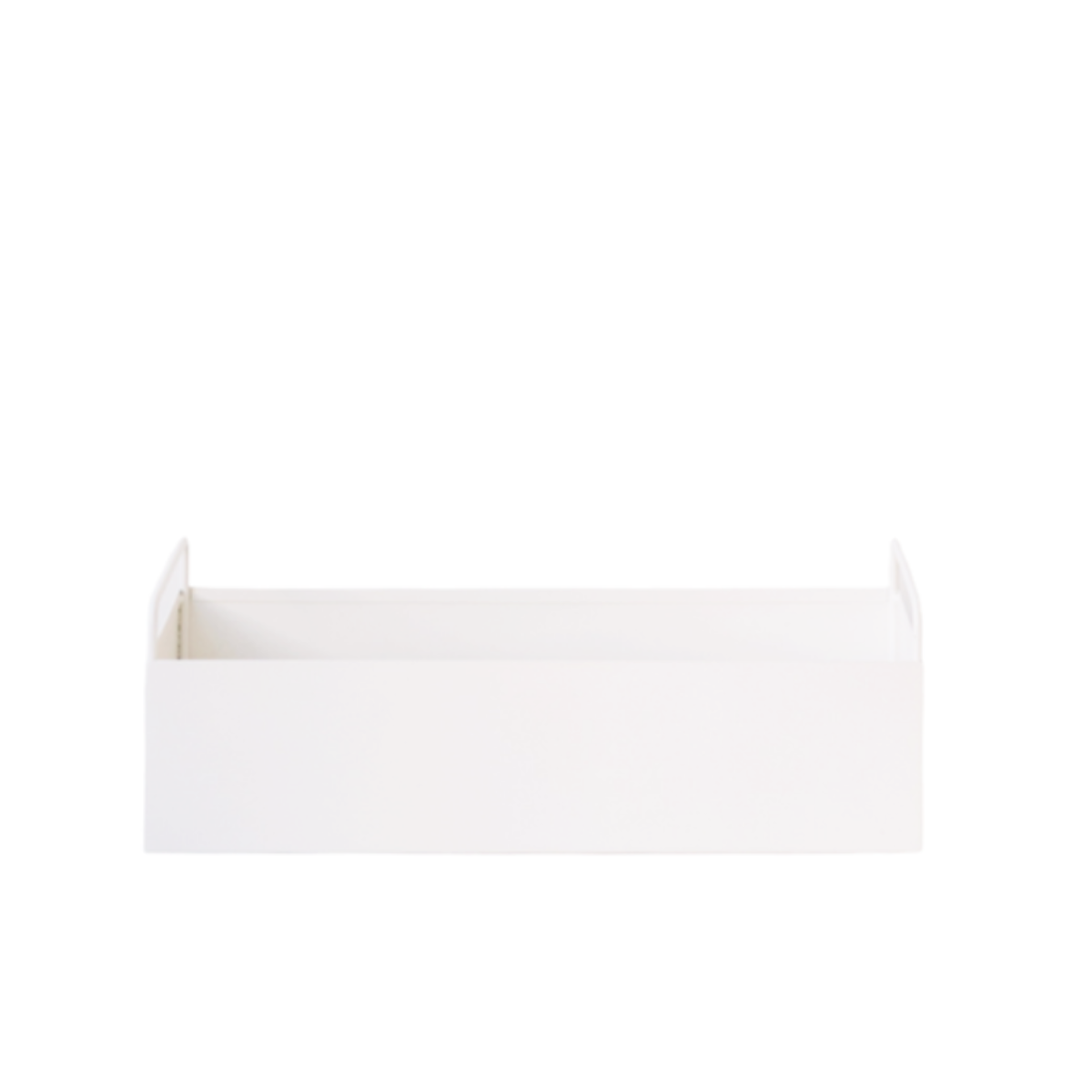 Metal Planter Box - White