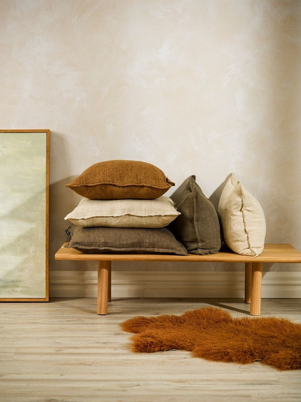 Arcadia Putty Feather 40x60cm Cushion