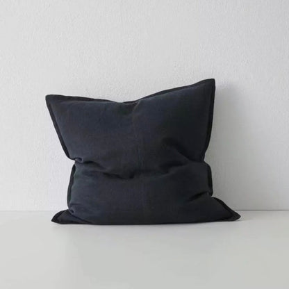 COMO LINEN CUSHION - SHADOW 50 x 50cm